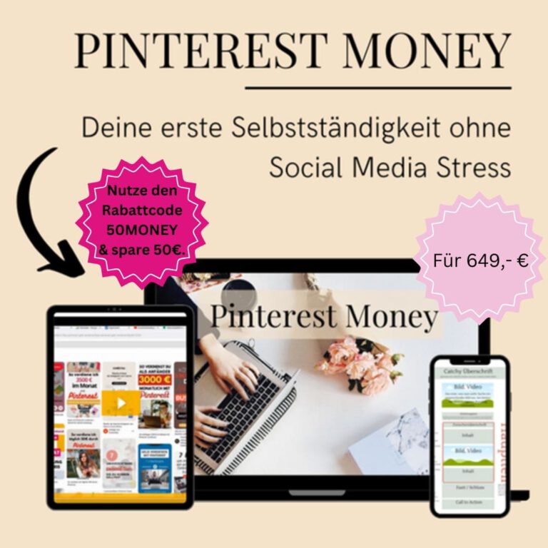 Pinterest Money, digitales Marketing